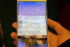 New Vivo handset with curved display, front fingerprint sensor and dual cameras spotted
