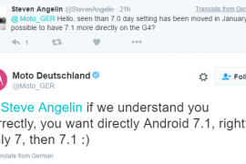 Moto G4 won’t jump to Android 7.1.1 update, will get 7.0 first where still unreleased