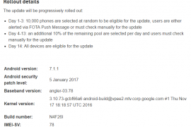 N4F26I update for Nexus 6P brings January security patch