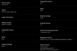 [Download] OnePlus 3T Android 7.0 Nougat update leaks as OxygenOS 4.0.0