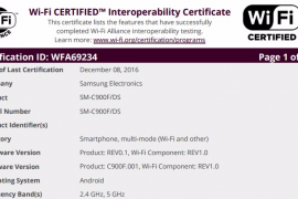 Galaxy C9 to release in Europe and Asia as C900F model