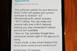 Motorola Droid Turbo gets Android 6.0.1 Marshmallow update as an OTA today!