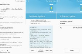 New Galaxy S7 beta update (PLH) brings new Dialing screen , cool animations and single column People Edge