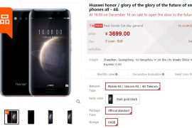 Huawei Honor Magic Price set at 3699 yuan ($532 approx)