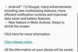 Android 7.0 Nougat update released for Moto G4 Plus in India, build NPJ25-93.11