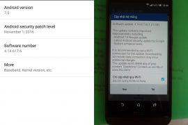 Download One M9 Nougat OTA update 4.14.617.6, Android 7.0 + Sense 8