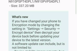 Sprint rolls out December security patch for the Galaxy Note 4