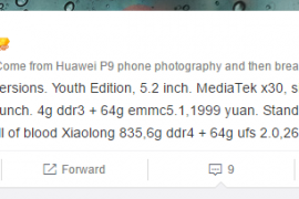 Xiaomi Mi6 specs and price leaked for Youth and Standard editions