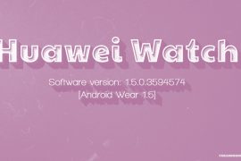Huawei Watch receiving OTA update with January security patch, build M9E42C