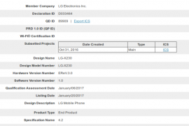 LG X230 to release in next few months, given thumbs up by Bluetooth SIG