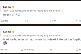 Meizu MX7 and PRO7 specsheet to include Snapdragon 835 processor