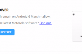 Moto E3 Power Nougat update denied, will remain on Marshmallow