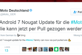 Moto Z and Moto Z Play Nougat update rolling out in Germany