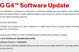 Verizon LG G4 OTA update rolling out with January security patch, build VS98629A