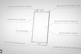 Leaked HTC 11 (2017) video shows button-less device with ultra customization choices