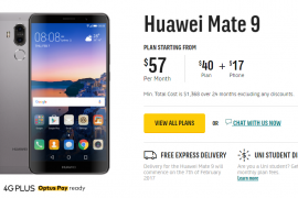 Huawei Mate 9 up for pre-order via Optus in Australia