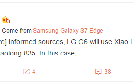 LG G6 specs just got a downer! May not feature SD 835