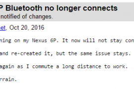 Nexus 6P Bluetooth connectivity FIX coming soon in next update: Google