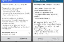 Download HTC One A9 Nougat update OTA 2.18.617.1 [Android 7.0]