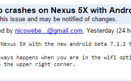 Android 7.1.2 issue: Settings app crashing on Nexus 5X and Pixel phones