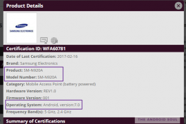 Galaxy Note 5 becomes Android 7.0 Nougat update certified for T-Mobile, AT&T and Canada