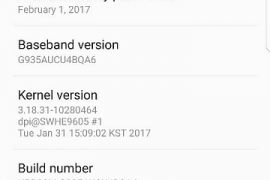 AT&T Galaxy S7 and Galaxy S7 Edge Nougat update released as build G930AUCU4BQA6 and G930AUCU4BQA6