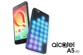 Alcatel A5 LED, A3 and U5 Android phones launched at MWC 2017