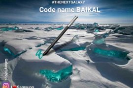 Galaxy Note 8 project named after world’s deepest lake ‘Baikal’