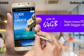 Samsung releases Galaxy Note 5 64GB in Malaysia