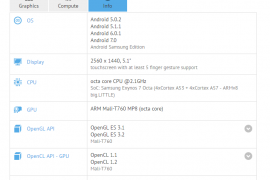 Samsung Galaxy S6 Active Nougat update release is near, spotted on GFXBench