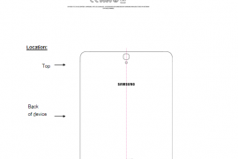 Galaxy Tab S3 SM-T820 visits FCC