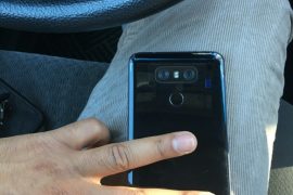 LG G6 image leaks again, shows glossy back