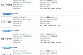 LG G6 might launch in 8 variants; G6 Compact, G6 Lite, G6 Hybrid, G6 Prix, G6 Forte, G6 Fit, G6 Young and G6 Sense