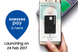 Samsung Pay is releasing in Malaysia on February 24, 2017, Galaxy S7 Edge giveaway on offer too