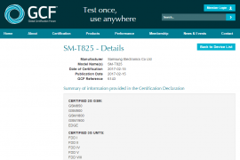 Galaxy Tab S3 gears up for release, gets certified at GCF too!