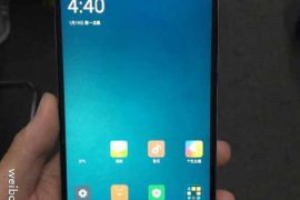 Xiaomi Mi6 first live images leaked