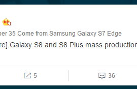Samsung Galaxy S8 to S8 Plus production ratio is whopping 3:7 or 4:6 [Rumor]