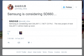 Samsung Galaxy C7 2017 and C9 2017 specs to include Snapdragon 660 processor?