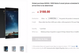 Nokia 8 pricing and images leaked to reveal almost bezelless design