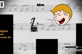8 Eighth Note – Scream Go is a new game that runs on your scream. Wait, what?