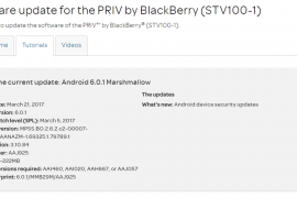 AT&T BlackBerry PRIV gets March security patch update with build AAJ925