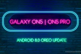 Galaxy On5 Pie update: Android 8.1 Oreo OTA now rolling out in China