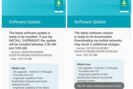 How to download Galaxy S6 and S6 Edge Nougat OTA update and firmware