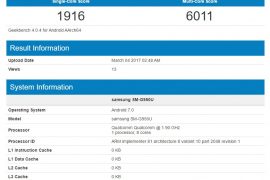 Galaxy S8 donning Snapdragon 835 processor scores amazing 6000+ points at Geekbench