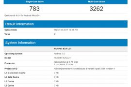Huawei Honor 6X spotted running Android 7.0 update on Geekbench