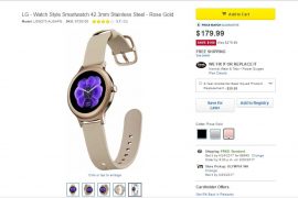 Deal: Best Buy selling LG Watch Style at just $179