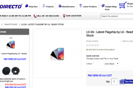 LG G6 launched in Malaysia, priced RM 3899