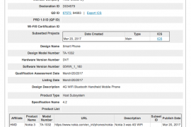 Nokia 3 clears Bluetooth SIG as TA-1032