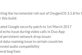 OnePlus 2 OTA update to OxygenOS 3.5.8 gets you March security patch