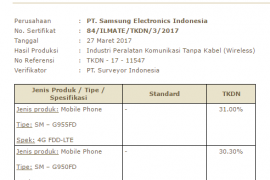 Galaxy S8 and S8+ certified by P3DN